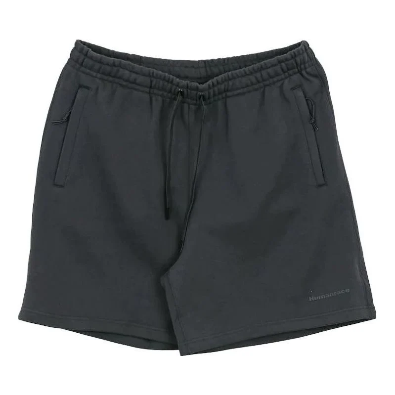 adidas x Pharrell Humanrace Logo Shorts 'Dark Grey' HS4824