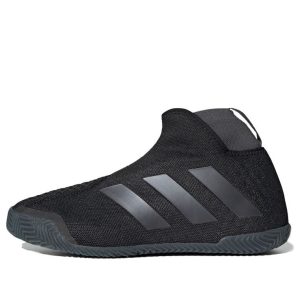 (WMNS) adidas Stycon Laceless Clay Court 'Core Black' FV2782