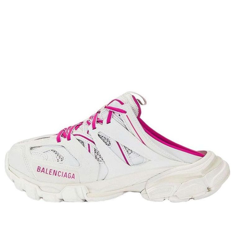 (WMNS) Balenciaga Track Mules 'White Pink' 653813W3CP69055
