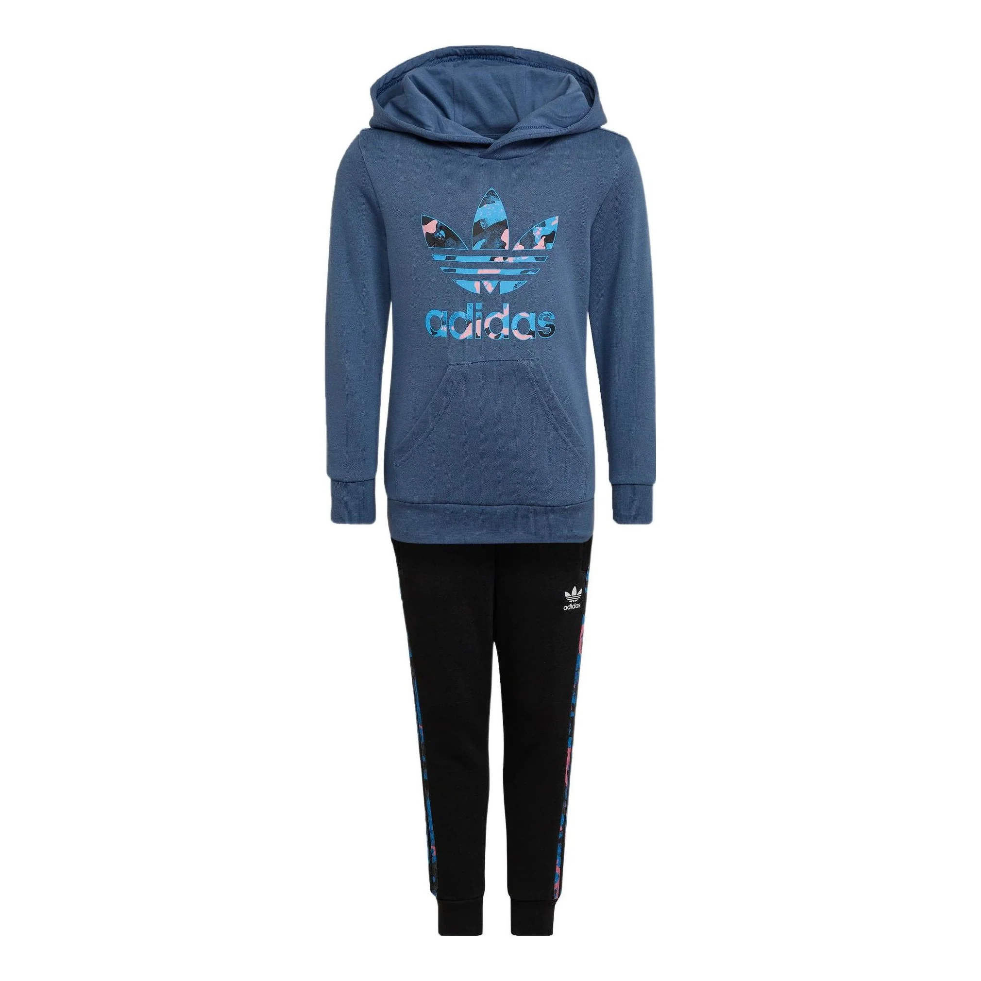(PS) adidas Originals Clothing Set 'Blue Black' HK0330