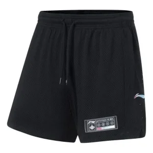 Li-Ning Jimmy Butler Basketball Shorts 'Black Pink Blue' AAPT037-3