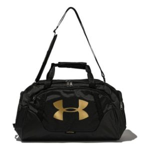 Under Armour Undeniable 3.0 Small Duffle Bag 'Black Gold' 1300214-007