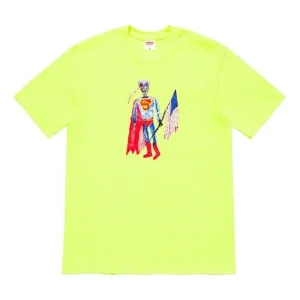 Supreme Week 1 Skeleton Tee T SUP-SS21-417-YEL
