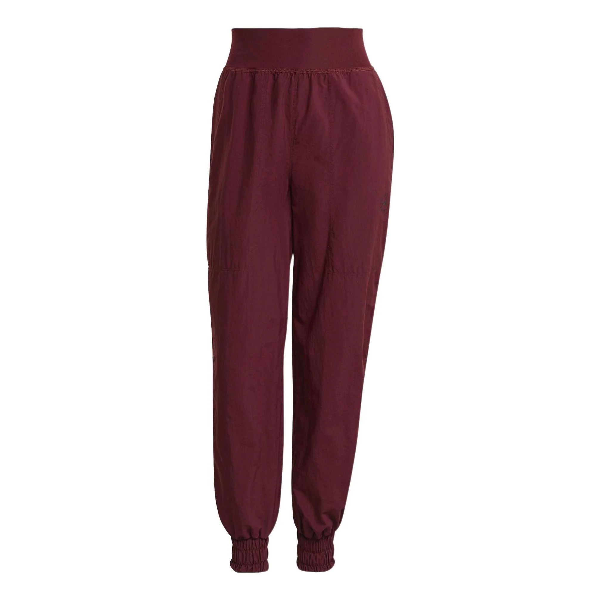 (WMNS) adidas by Stella McCartney College Fitness Pants Asia Sizing 'Burgundy' GL7613