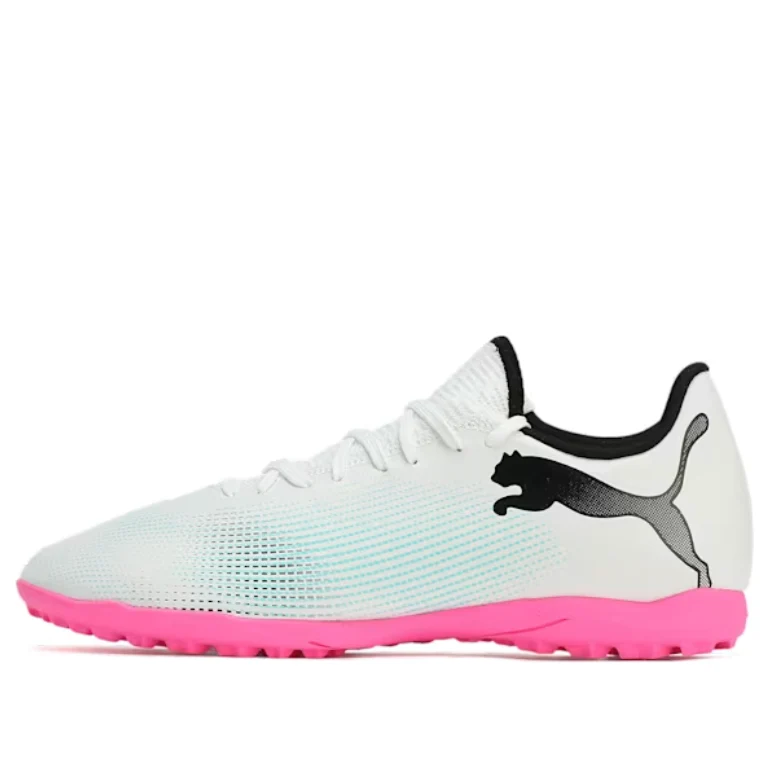 PUMA Future 7 Play TT 'White Black Poison Pink' 107726-01