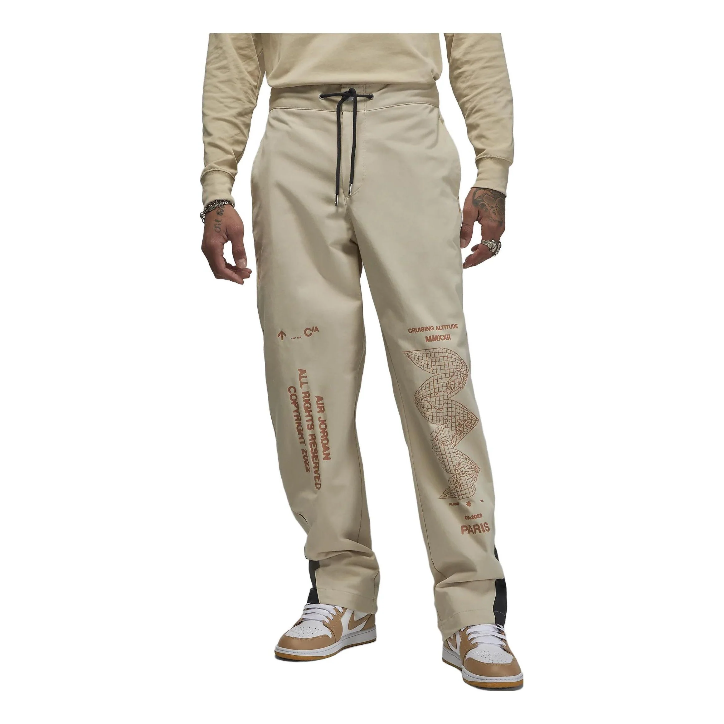 Air Jordan Flight Heritage Lightweight Woven Pants 'Beige' DV1609-206