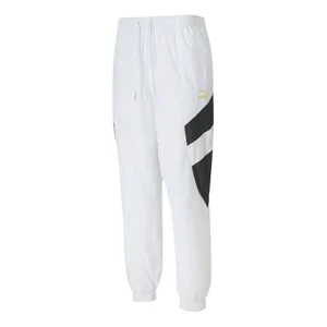 PUMA Tailored For Sport Worldhood Pants 'White Black' 597611-02