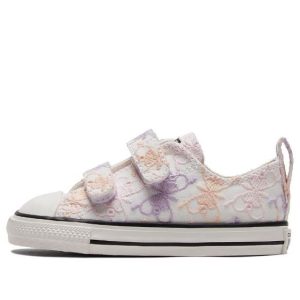(TD) Converse Chuck Taylor All Star Easy-On Low TD 'Butterfly Embroidery - Pale Amethyst' A01618C