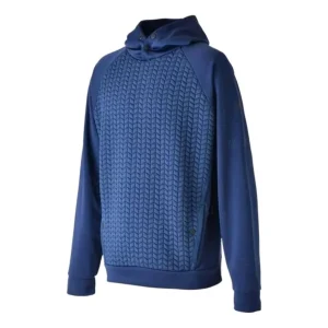 New Balance R.W.Tech Heat Loft Pullover Hoodie Asia Sizing 'Natural Indigo' MT23155-NGO