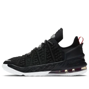(GS) Nike LeBron 18 'Black University Red' CW2760-001