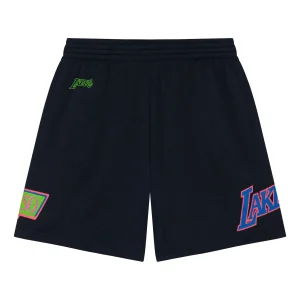 Mitchell & Ness x NBA Color Bomb Shorts 'Los Angeles Lakers' BMMSDP22082-LALBLCK