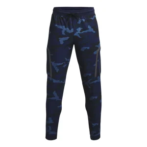 Under Armour Elite Cargo Printed Pants 'Midnight Navy Black' 1373869-410