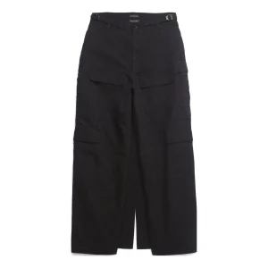 (WMNS) Balenciaga Apron Cargo Pants Skirt 'Black' 748599TKP271000