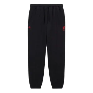 (WMNS) Converse x LFC Knit Loose-Fit Pants Asia Sizing 'Black' 10026266-A01
