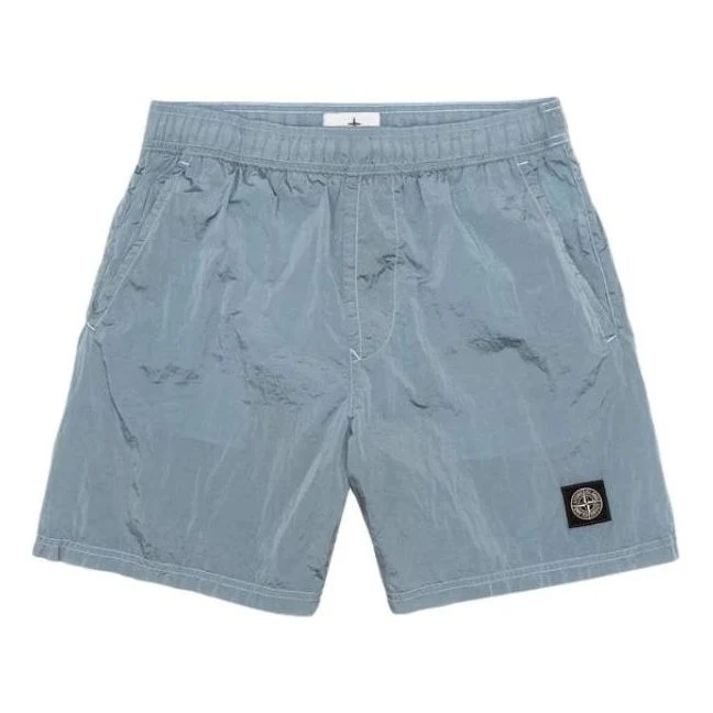 STONE ISLAND Nylon Metal In Econyl Shorts 'Blue' 7915B0943-V0041