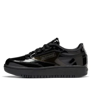 (WMNS) Reebok Cardi B x Coated Club C Double 'Triple Black' H02565