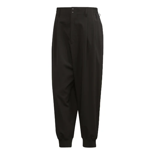 adidas Y-3 Craft 3-Stripes Cuffed Pants 'Black' FN3403