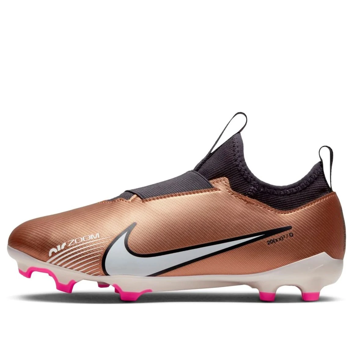 (GS) Nike Zoom Mercurial Vapor 15 Academy MG 'Metallic Copper' DR6046-810