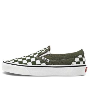 Vans Classic Slip-On 'Checkerboard - Grape Leaf' VN0A4U381GA