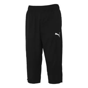 PUMA Active Woven 3/4 Pants 'Black White' 588876-01
