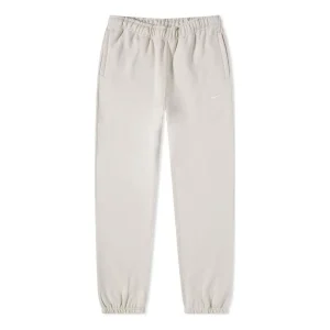 (WMNS) Nike Solo Swoosh Sweatpants 'Light Bone White' CW5565-072