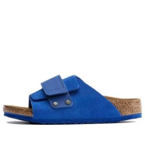 (PS)Birkenstock Kyoto Kids Suede Nubuck 'Ultra Blue' 1021669