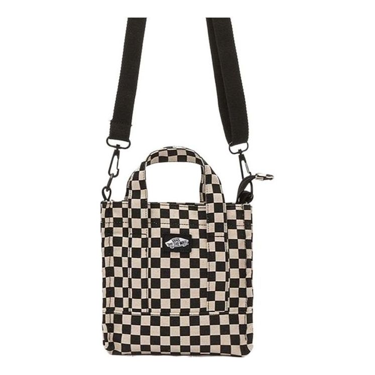 (WMNS) Vans Blank Canvas Crossbody Bag 'Black White Checkerboard' VN00033J56M