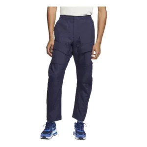 Men's Nike Sportswear Tech Pack Pocket Detail Woven Sports Pants/Trousers/Joggers Blue BV4640-498