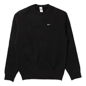 Nike Lab Nrg Fleece Crew Round Neck Pullover Black DA2252-010