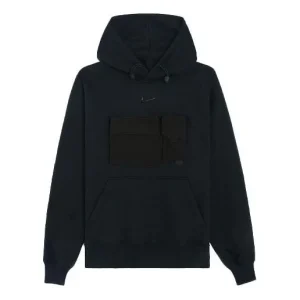 Nike x NOCTA Drake Multiple Pockets Functional Hoodie Asia Sizing 'Black' DA4132-010