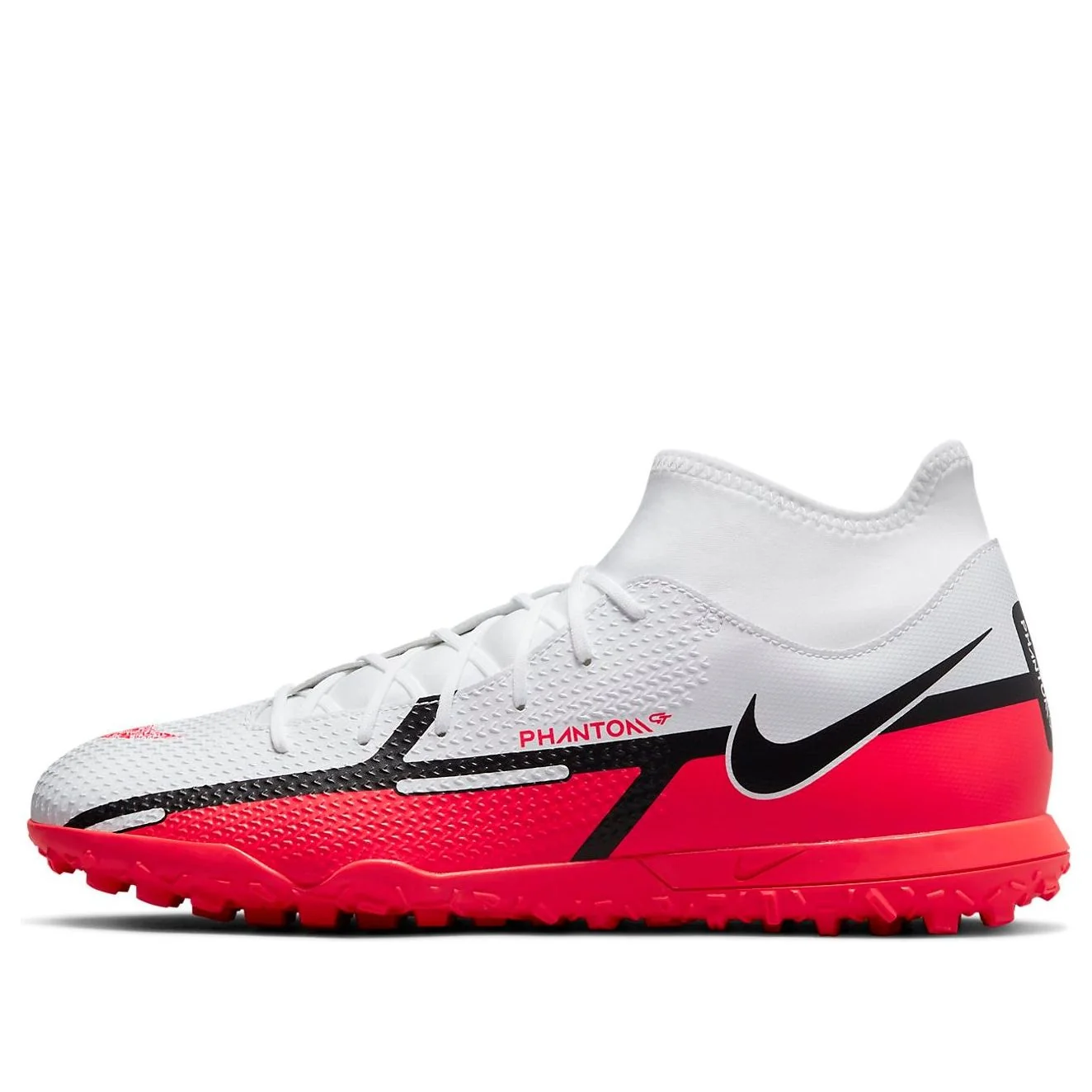 Nike Phantom GT2 Club DF TF 'White Bright Crimson Black' DC0820-167