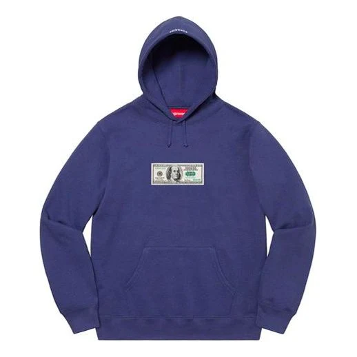 Supreme Franklin Hooded Sweatshirt 'Purple White' SUP-SS20-655