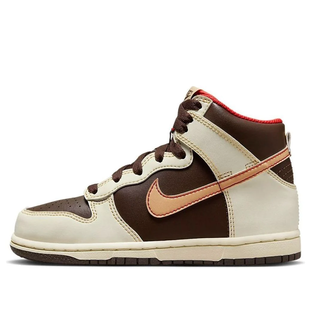 (PS) Nike Dunk High 'brown sesame coconut Milk' DD2314-200
