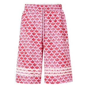 (WMNS) adidas Adicolor 70s BB Monogram Shorts 'Pink' IK7858