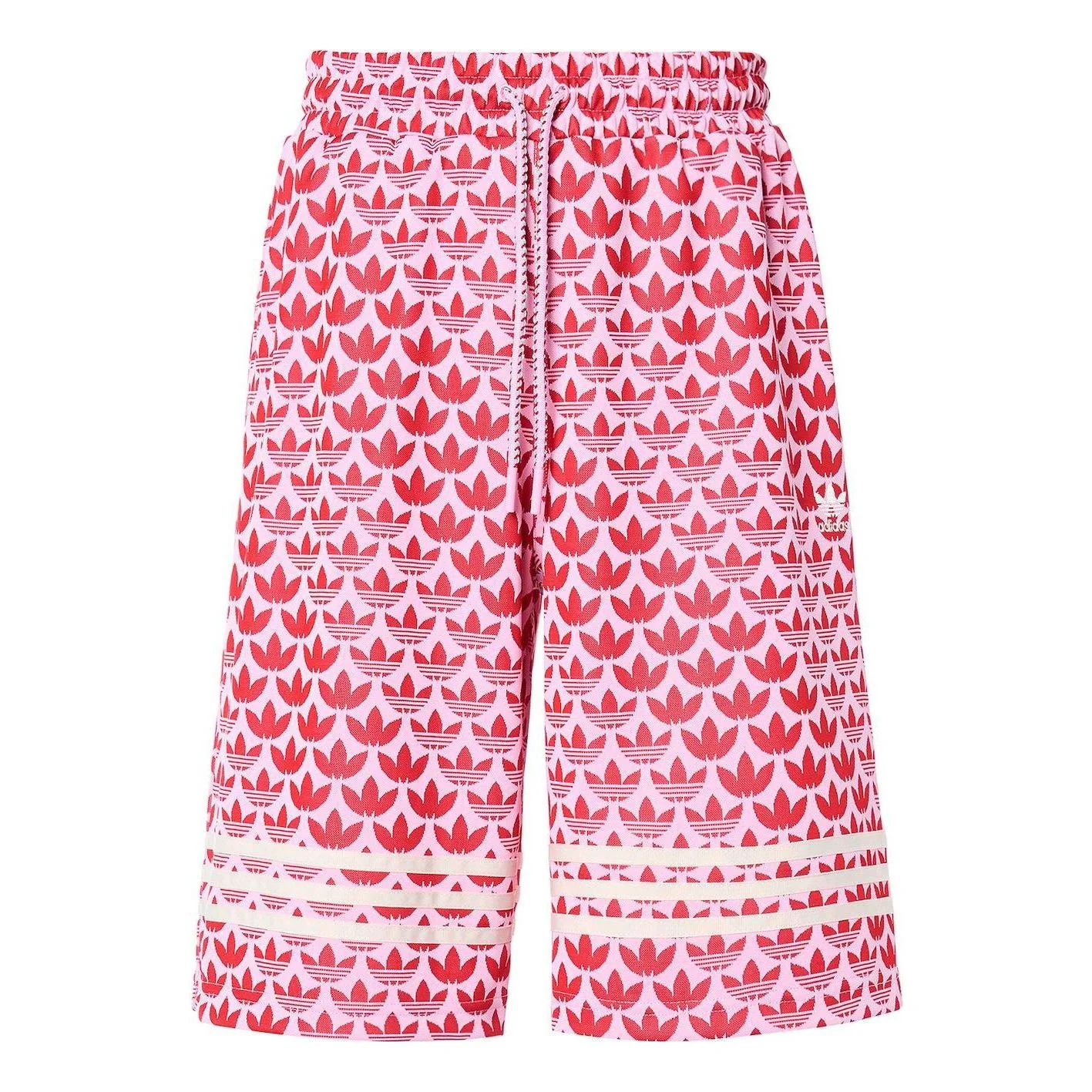 (WMNS) adidas Adicolor 70s BB Monogram Shorts 'Pink' IK7858