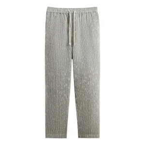 KITH SS24 Slub Boucle Barrow Pant 'Ink' KHM060526-432