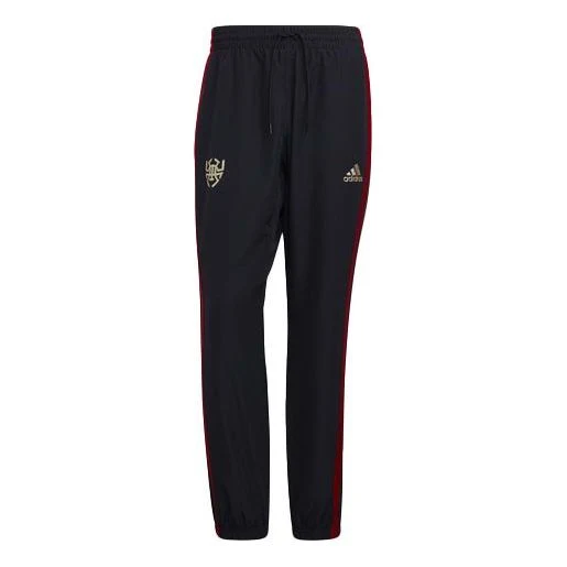 adidas Cny Don Pant Printing Loose Basketball Sports Pants Black GN5377