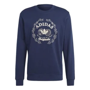 adidas Graphics Archive Crew Sweatshirt 'Blue' IC5769