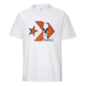 Converse Chuck Taylor Skull Logo Short Sleeve T-Shirt Asia Sizing 'White' 10019893-A03