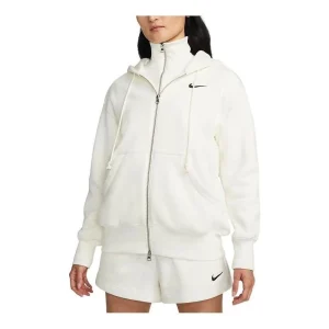 (WMNS) Nike Sportswear Tech Fleece Full-Zip Hoodie 'White' DQ5759-133