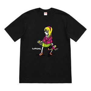 Supreme SS19 Suzie Switchblade Tee Black Small Short Sleeve Unisex SUP-SS19-726