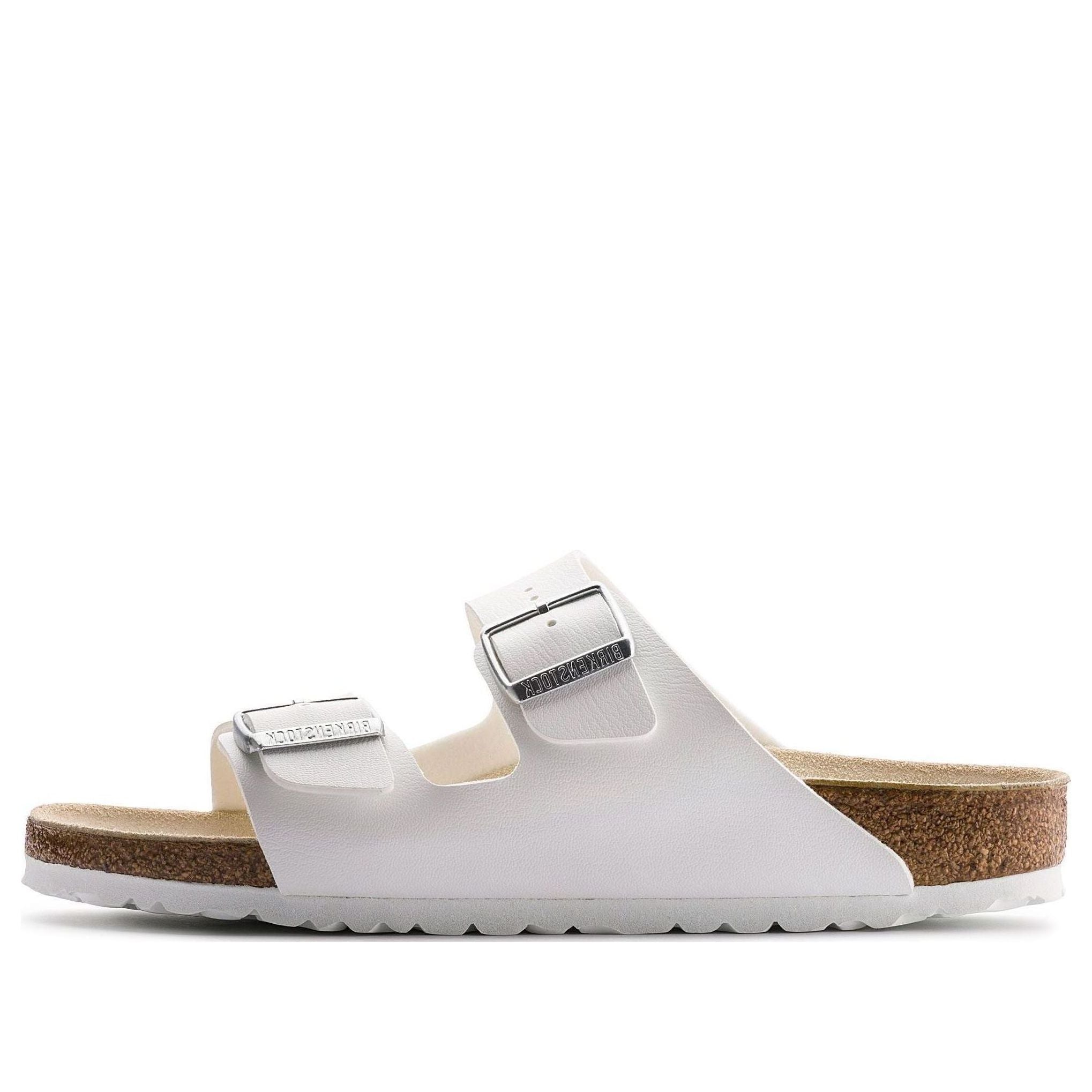 Birkenstock Arizona Birko Flor 'White' 0051731