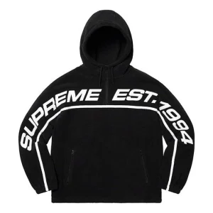 Supreme FW19 Week 15 Polartec Half Zip Hooded Sweatshirt SUP-FW19-10794