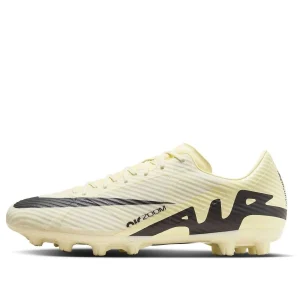 Nike Mercurial Vapor 15 Academy Hard-Ground Low-Top Soccer Cleats 'Lemonade Black' DJ5632-700