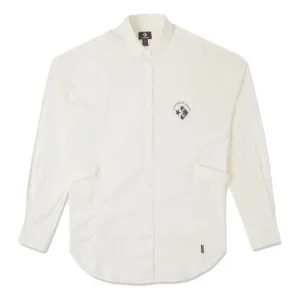 (WMNS) Converse Skateboard Shirt Asia Sizing 'White' 10026167-A01