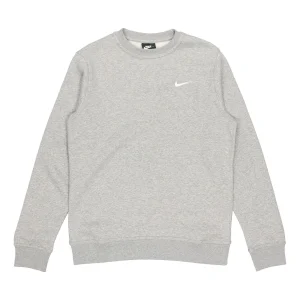 Men's Nike Fleece Lined Embroidered Small Logo Classic Sports Gray 916609-063