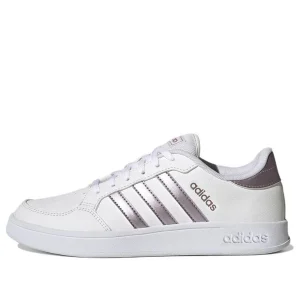 (WMNS) adidas Breaknet 'White Matte Purple Metallic' GX4323