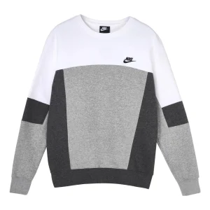 Nike MENS Sportswear Splicing Crew-neck Sports White CZ9967-100