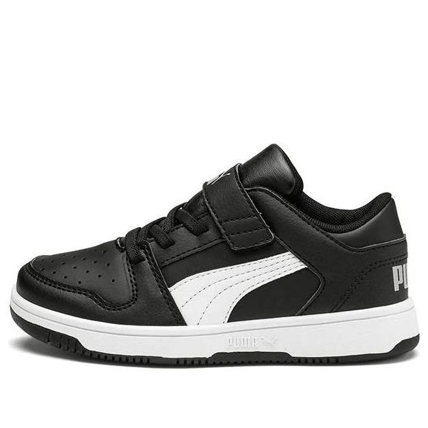 (PS) PUMA Rebound Layup Lo Sl Sneakers White/Black 370492-02