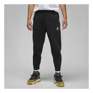 Men's Air Jordan Solid Color Logo Printing Lacing Bundle Feet Casual Sports Pants/Trousers/Joggers Autumn Black DQ7333-010